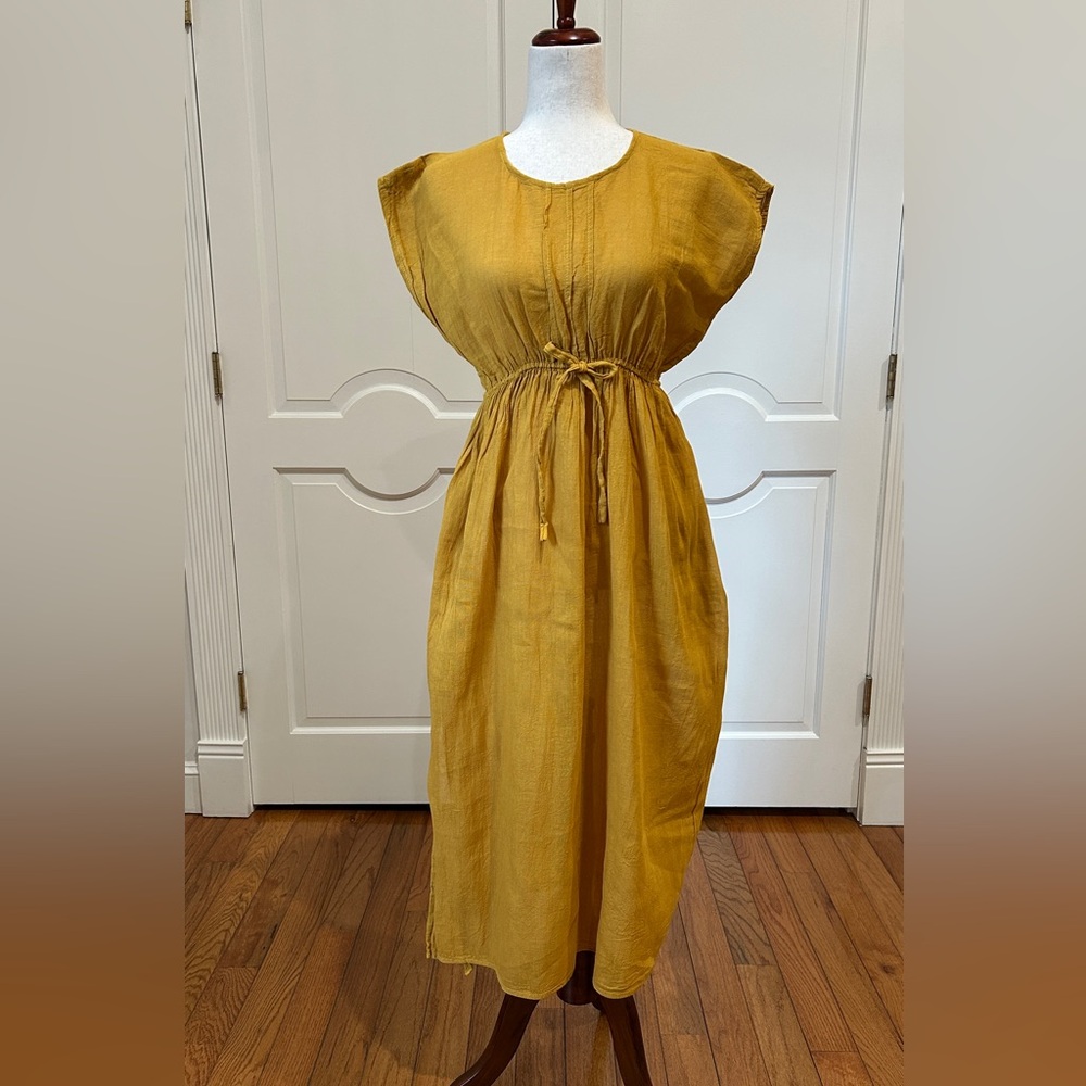 Artisan made summer lightweight dress, made in Oaxaca Mexico.